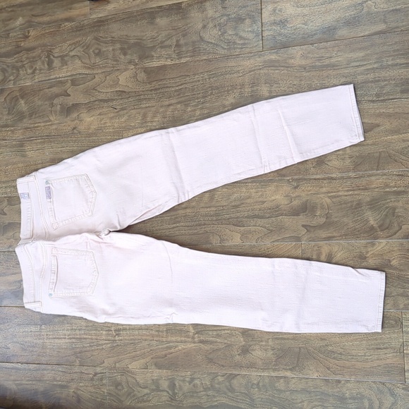 7 For All Mankind Light Pink Jeans - Picture 7 of 11